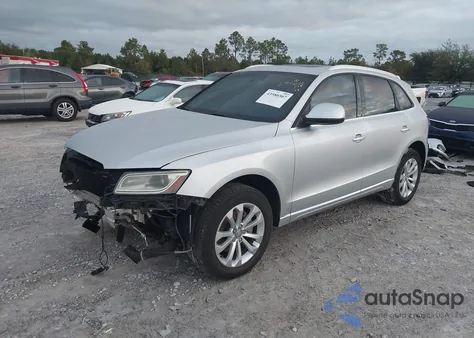 2013 Audi Q5 2.0T Premium from USA, damaged, VIN WA1LFAFP4DA061108